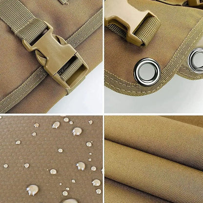 Camping Mat Folding Picnic Mat 900D Portable Camouflage Military Shooting Mat 75x200cm