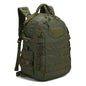 35 litre men's outdoor backpack Waterproof camo camping hiking backpack Large wearable sports bag