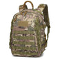 35 litre men's outdoor backpack Waterproof camo camping hiking backpack Large wearable sports bag
