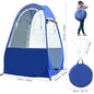 Portable Outdoor Fishing Tent UV-protection Tent Pop Up Single Tent Automatic Instant Tent Rain Shading Tent Windows