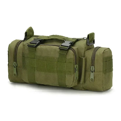 Outdoor mountaineering bag 600D waterproof Oxford shoulder bag camping hiking fishing bag hiking backpack
