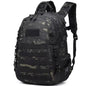 35 litre men's outdoor backpack Waterproof camo camping hiking backpack Large wearable sports bag