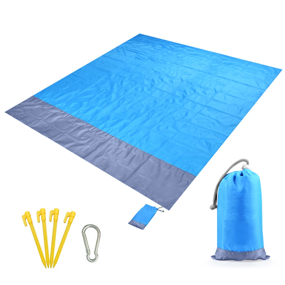 Waterproof Beach Blanket Outdoor Camping Portable Picnic Mat Camping Ground Mat Mattress  Portable Lightweight Picnic Mat 2024