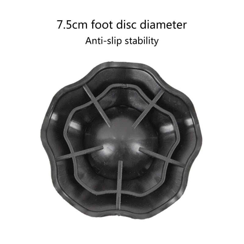 A9LD 4Pcs Camping Stool Leg Cap Non-slip Outdoor Folding Chair Foot Cover Adjustable Wear-resistant Fishing Chair Accessory