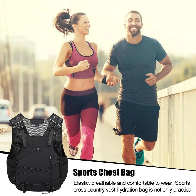 Hiking Backpack Lightweight Hydration Vest Pack Multifunctional Breathable Bag Waterproof For Camping Fitness Racing Climbing