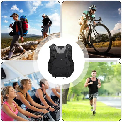 Hiking Backpack Lightweight Hydration Vest Pack Multifunctional Breathable Bag Waterproof For Camping Fitness Racing Climbing