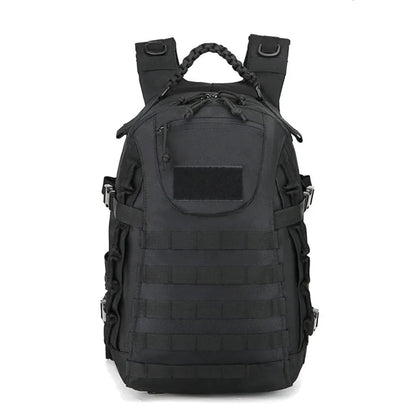 35 litre men's outdoor backpack Waterproof camo camping hiking backpack Large wearable sports bag