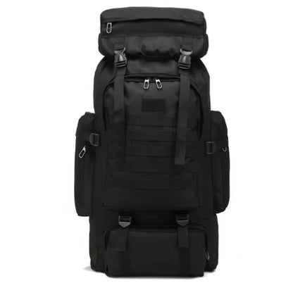 Hiking Backpack Capacity 80L Outdoor Camouflage Rucksack Tartical Hiking Backpack Daypacks Waterproof