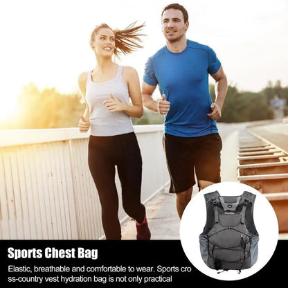 Hiking Backpack Lightweight Hydration Vest Pack Multifunctional Breathable Bag Waterproof For Camping Fitness Racing Climbing