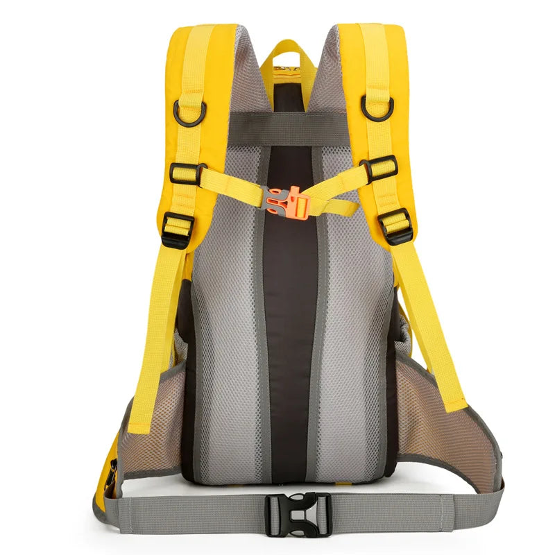 Outdoor Travel Hiking Backpack 20-30L Rainproof Nylon Camping Rucksack Bag
