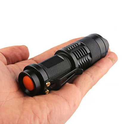 1 Pcs Mini Small Torch Handheld Powerful LED Tacticals Pocket Waterproof Flashlight Outdoor Travel Camping Lights